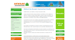 Desktop Screenshot of akwaakzwolle.nl