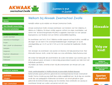 Tablet Screenshot of akwaakzwolle.nl